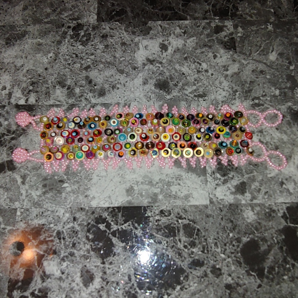 Festival sequins bracelet